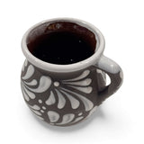 Gray w/ White Engobe Mug