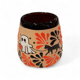 Black Halloween Ghost Cup/Vase