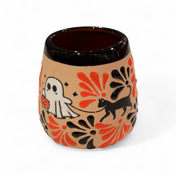 Black Halloween Ghost Cup/Vase