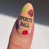 Sports Ball Nail Art Stickers