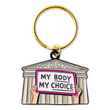 My Body My Choice Keychain