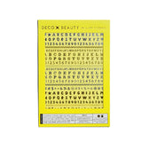 ABCs Nail Art Stickers