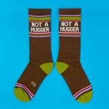 Not A Hugger Gym Crew Socks