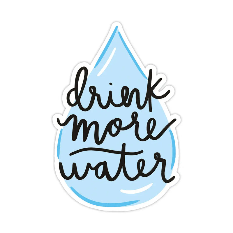 Drink More Water Vinyl Sticker