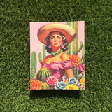 Latina Cowgirl Art Print (8x10)