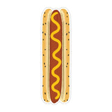 Hotdog Die Cut Bookmark