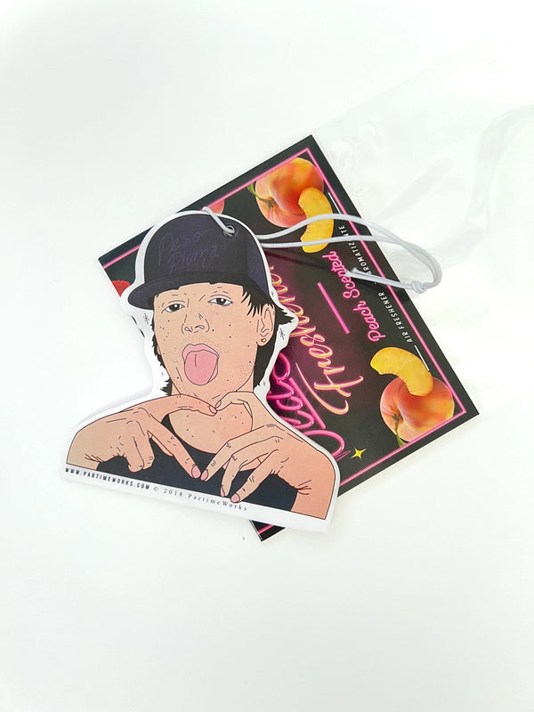 Peso (Peach Scent) Air Freshener 2-Sided