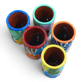 Multi- Color Talavera Shot Glass