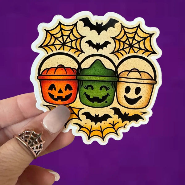 Boo Buckets Sticker