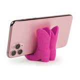 Giddy Up - Cowboy Boot Phone Stand (Pink)