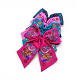 Mariposa Embroidered Bow