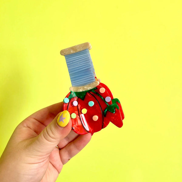 Pin Cushion Hair Clip