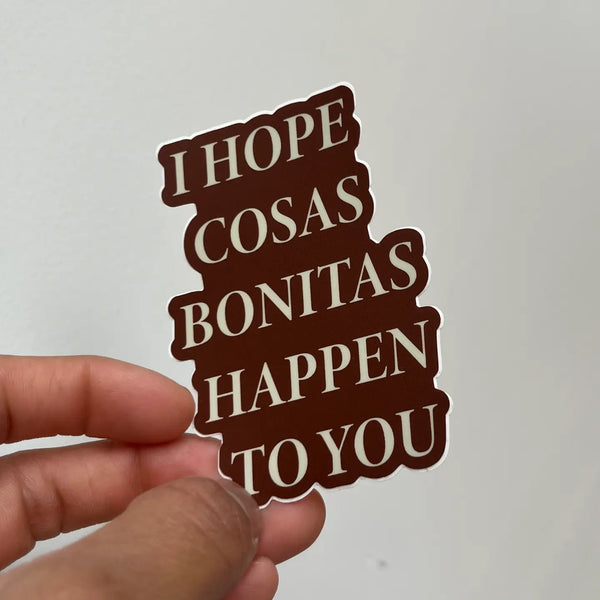 Cosas Bonitas Sticker