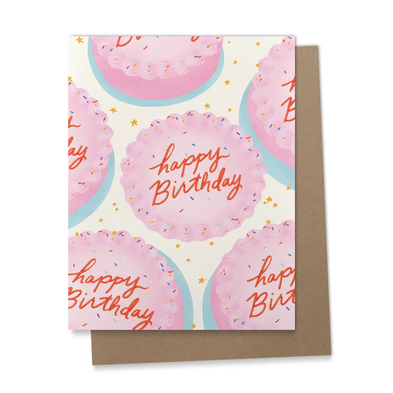 Birthday Cakes Greeting Card
