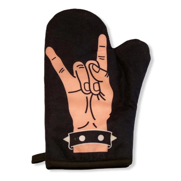 Rock Hand Oven Mitt Pot Holder