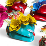 Hand Painted Tin Hearts