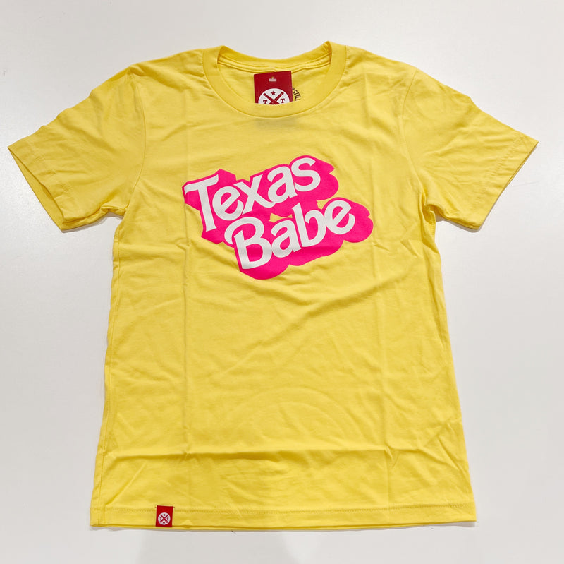 Texas Babe Shirt (Yellow)