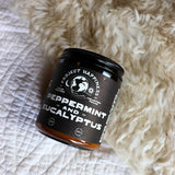Peppermint and Eucalyptus Soy Candle - 8oz