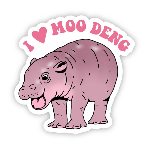 Moo Deng Stickeer