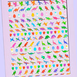 Dinos Nail Art Stickers