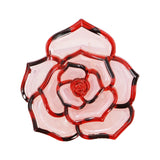 Tortoiseshell Rose Hair Clip