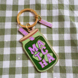 Iced Matcha Keychain