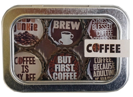 Coffee Magnets - Handmade