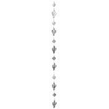 Tin Foil Cactus Hanging Decor