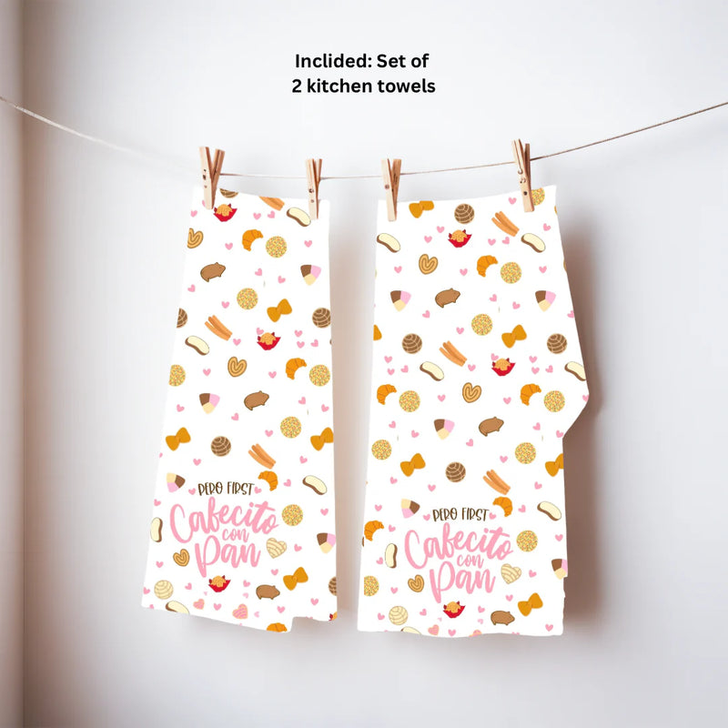 Pan Dulce Kitchen Towels- Set of 2