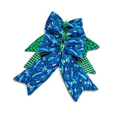 Quilted Texas A&M Islander Bows- Created by Sew Bonita