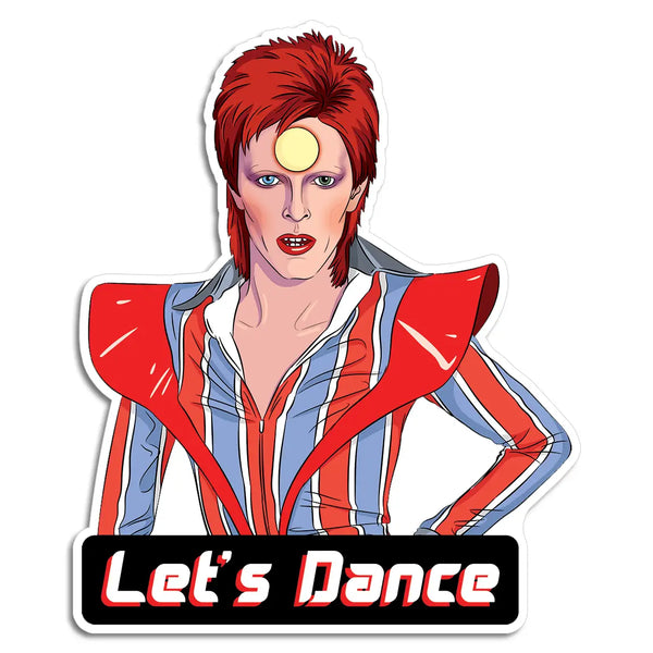 Let's Dance Die Cut Sticker