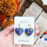 Frida's Talavera Heart Earrings