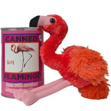 Canned Flamingo Plush Toy