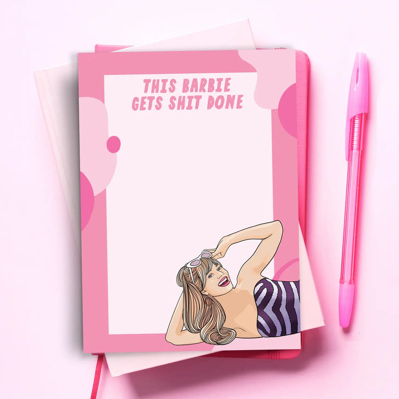 Barbie Notepad