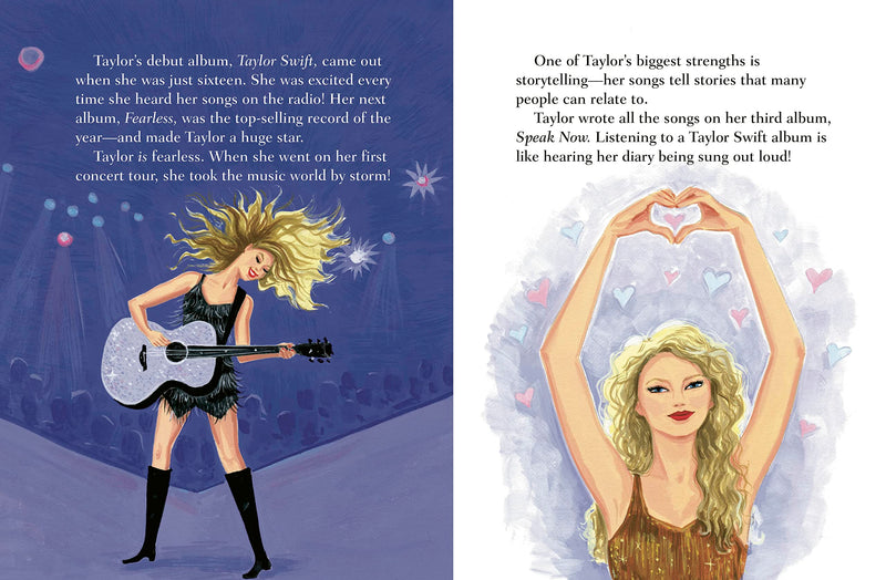Taylor Swift: A Little Golden Book Biography (Hardcover)