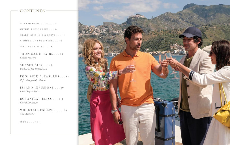 The White Lotus Official Cocktail Collection: Sunset in Paradise