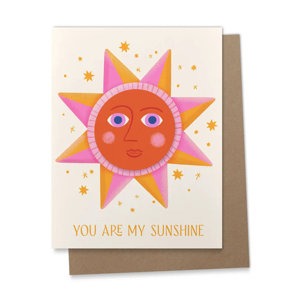 You Are My Sunshine Greeting Card