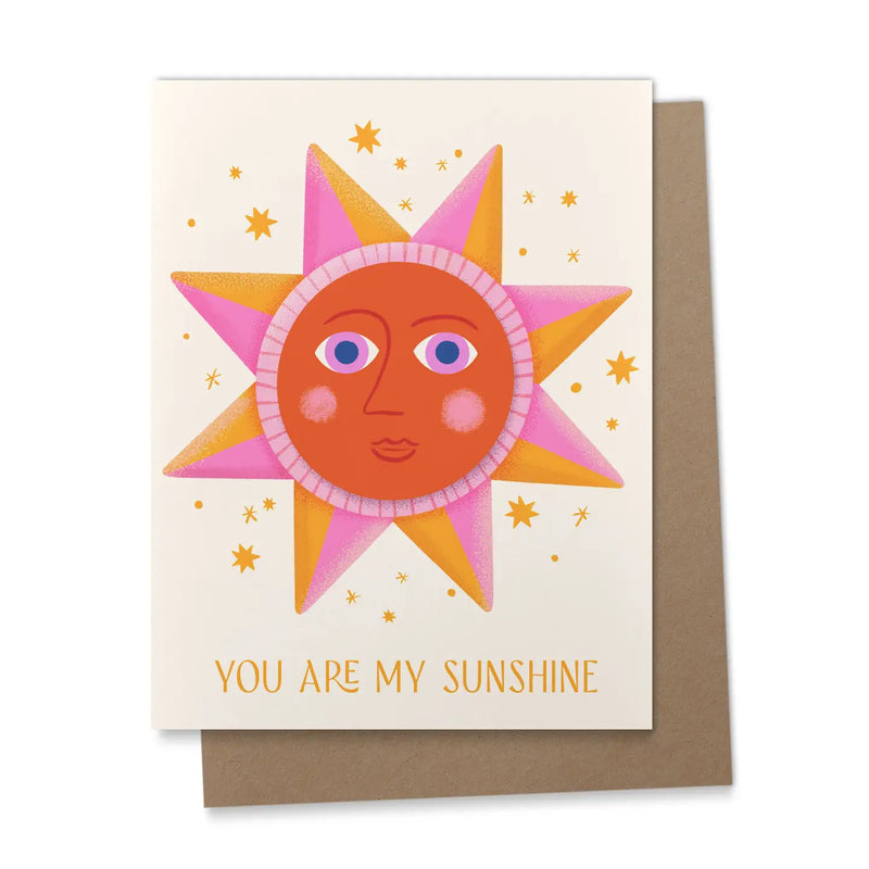 You Are My Sunshine Greeting Card