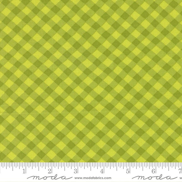 Pick Me Picnic Gingham Lime- FQ