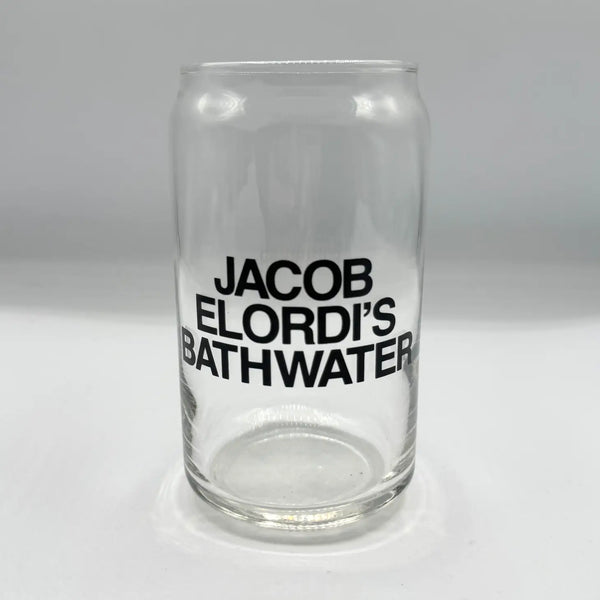 Jacob Elordi's Bathwater Beer Can Glass