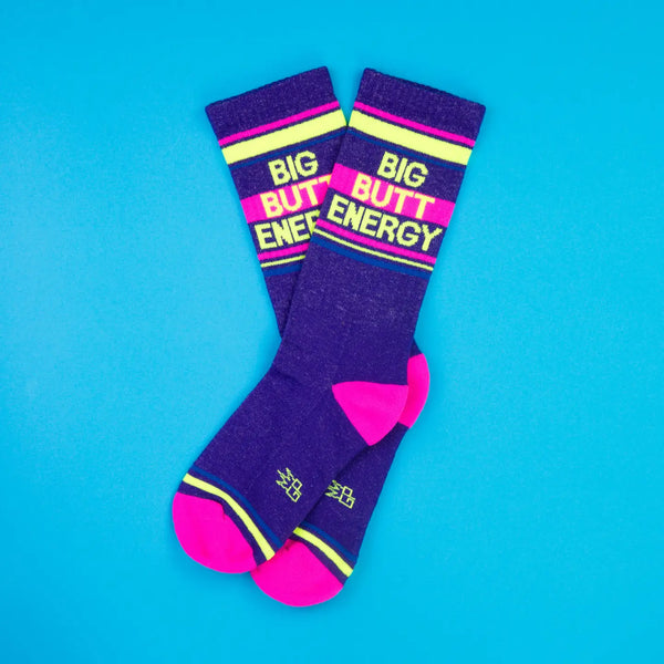 Big Butt Energy Gym Crew Socks