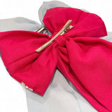 Virgen Embroidered Bows