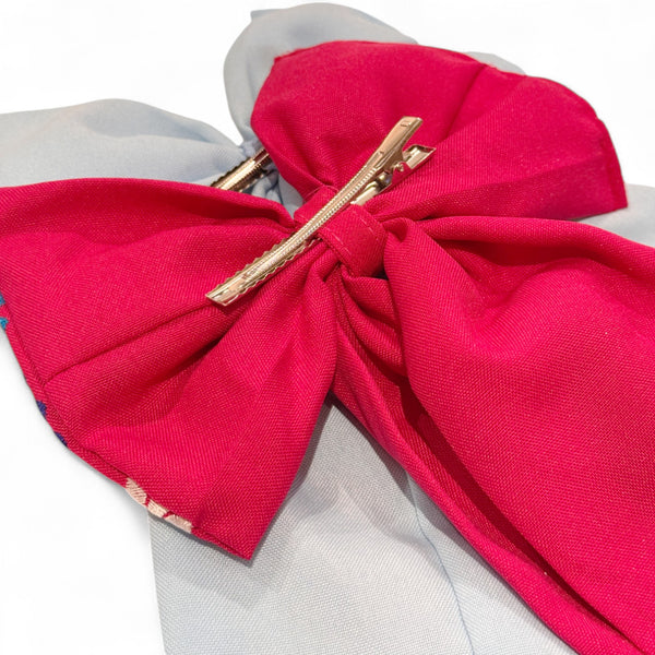 Virgen Embroidered Bows
