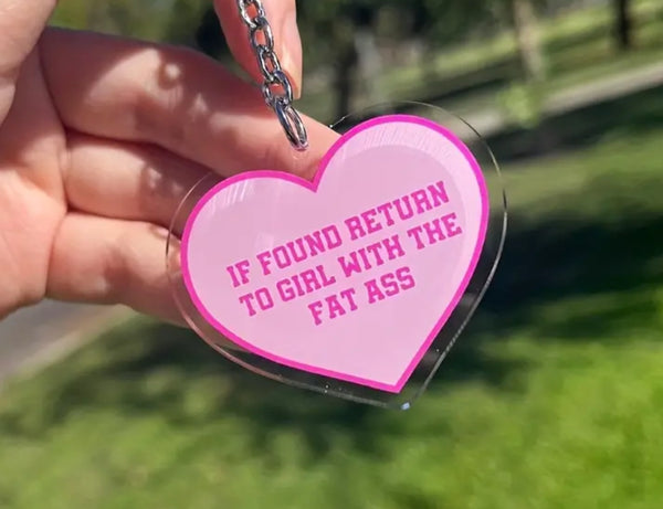 If Found Return Keychain