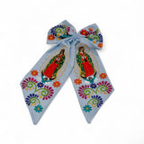 Virgen Embroidered Bows