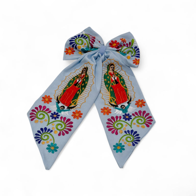 Virgen Embroidered Bows