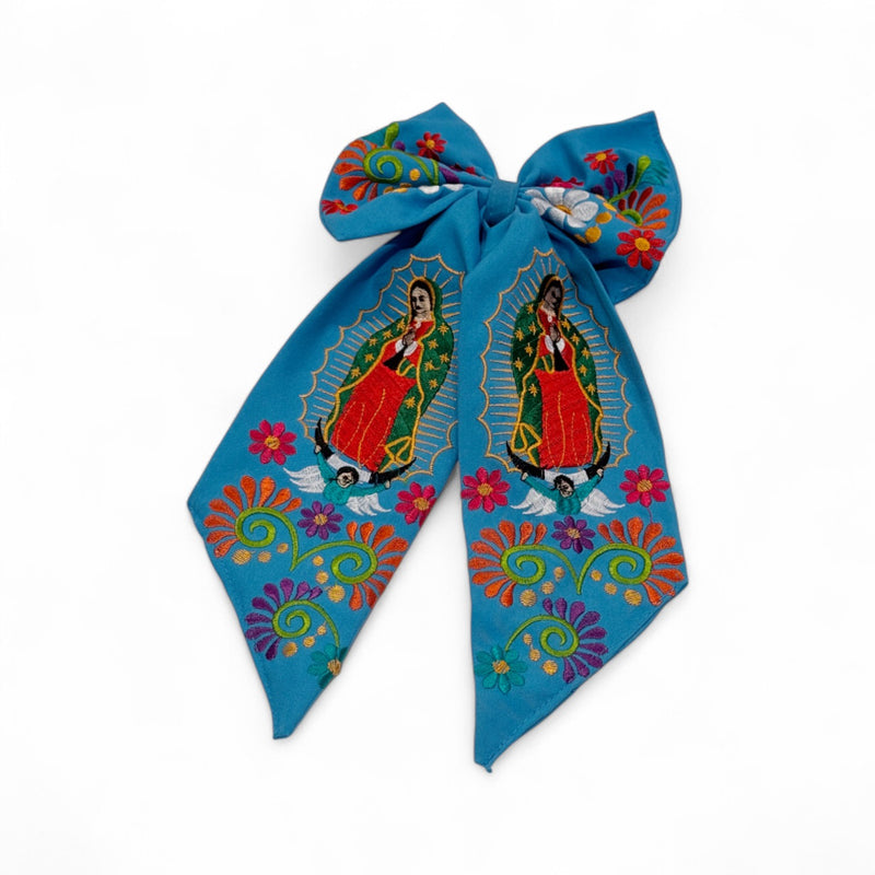 Virgen Embroidered Bows