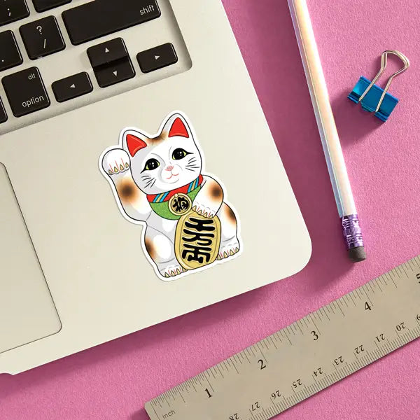 Lucky Cat Sticker