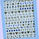 See No Evil Nail Art Stickers