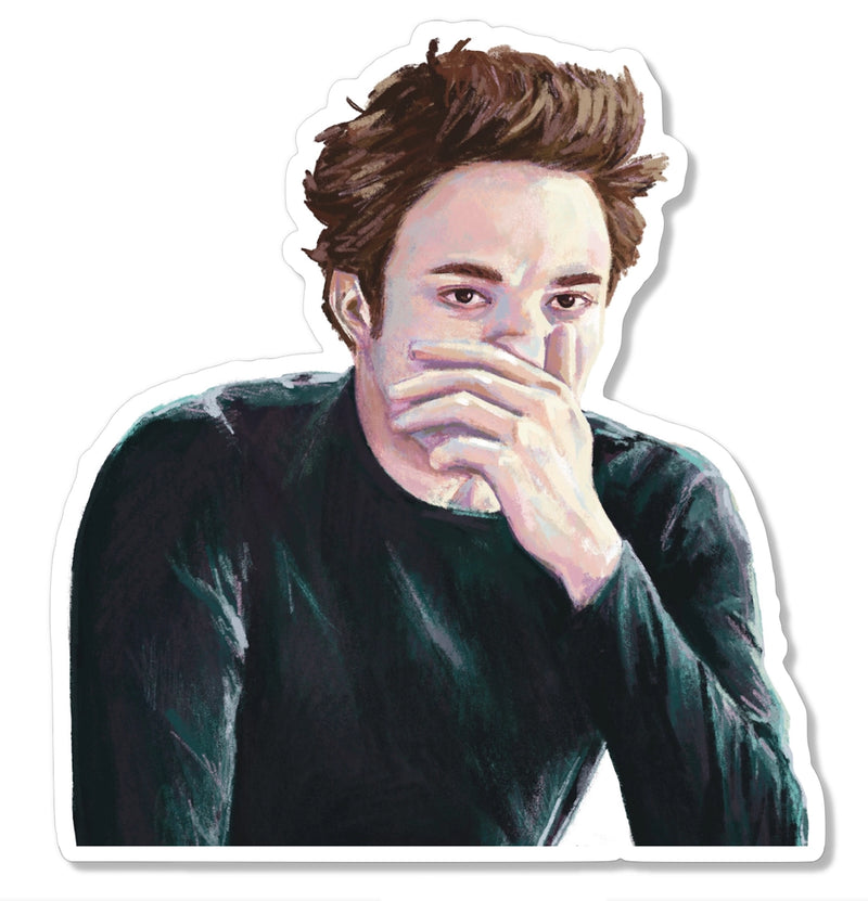 Edward Cullen Glitter Sticker